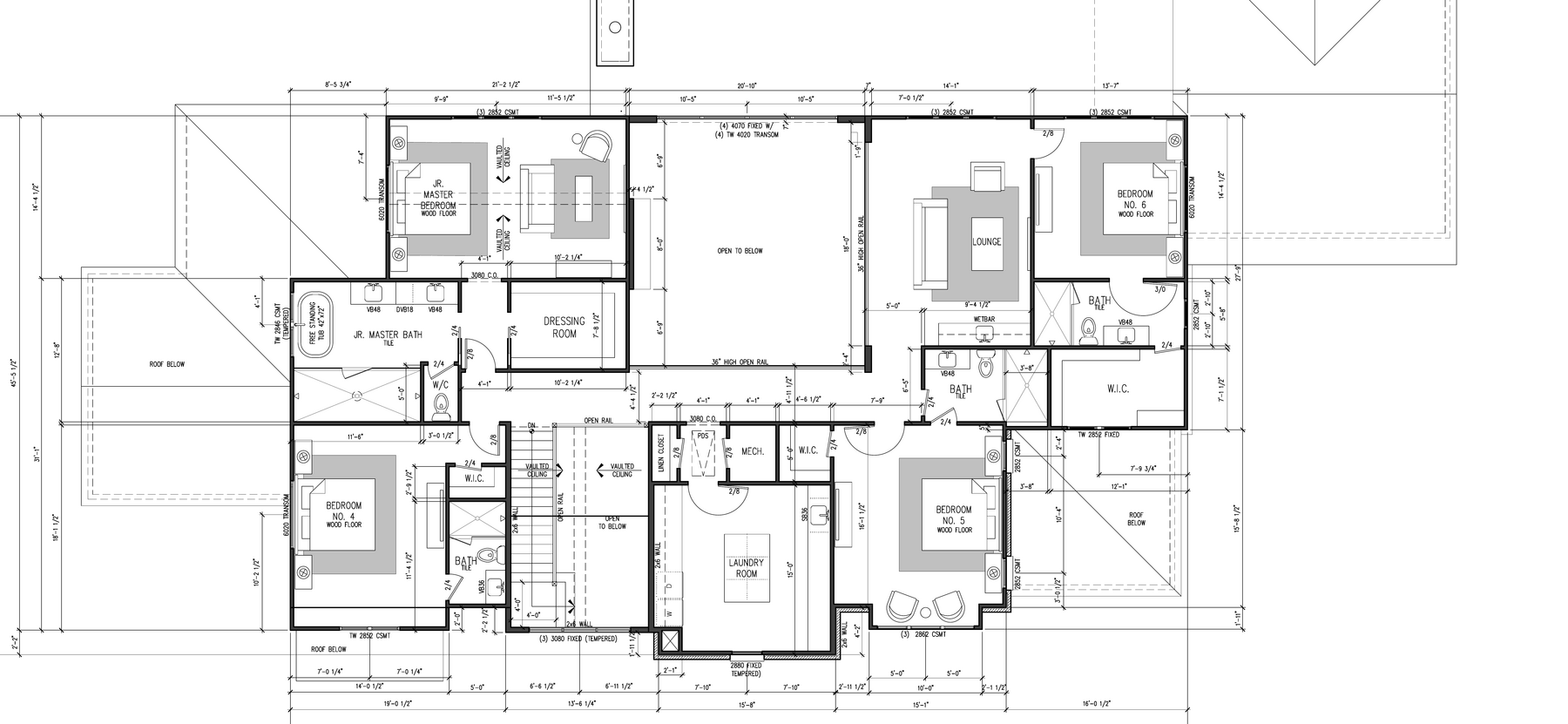 14750 Hopewell Road — Upper Level Floor Plan