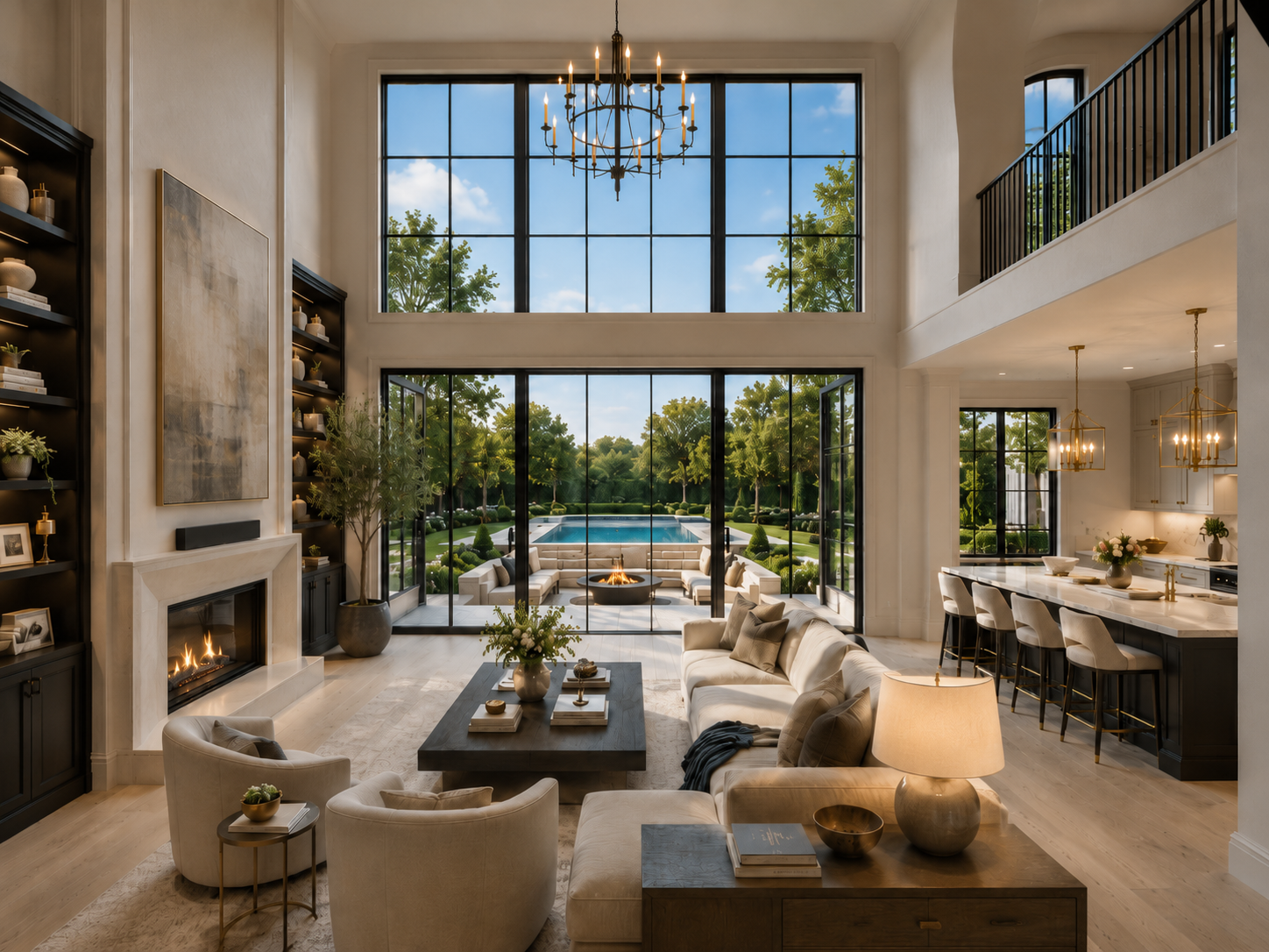 14756 Hopewell Road — Interior, Living Room