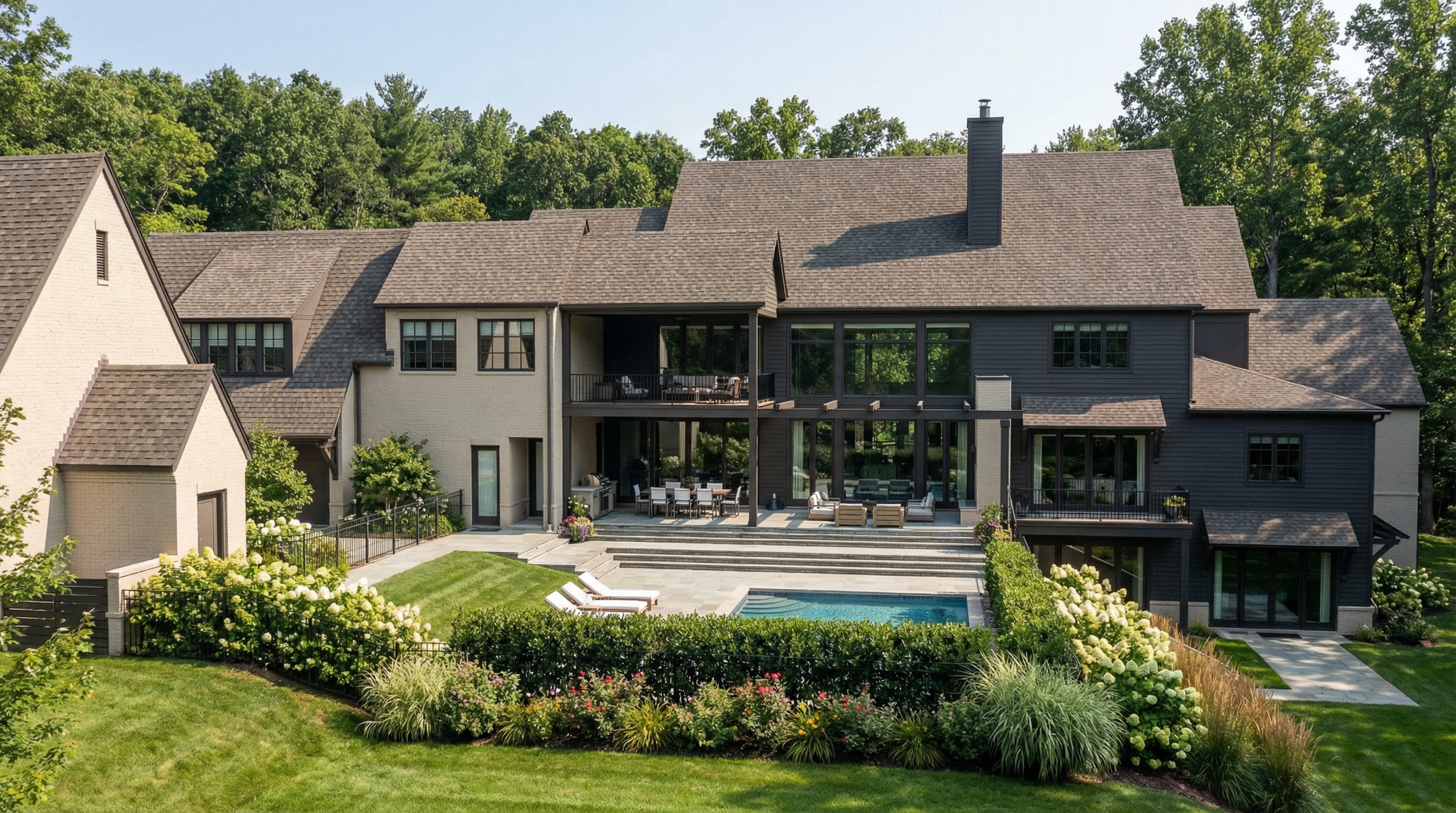 Rear Courtyard — 15152 Hopewell Road