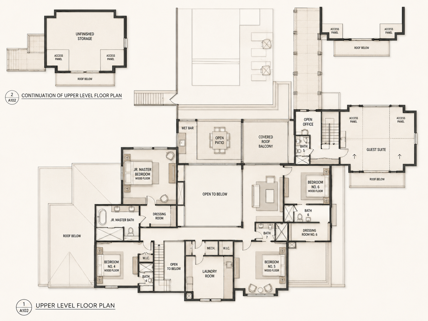 15152 Hopewell Road — Upper Level Floor Plan